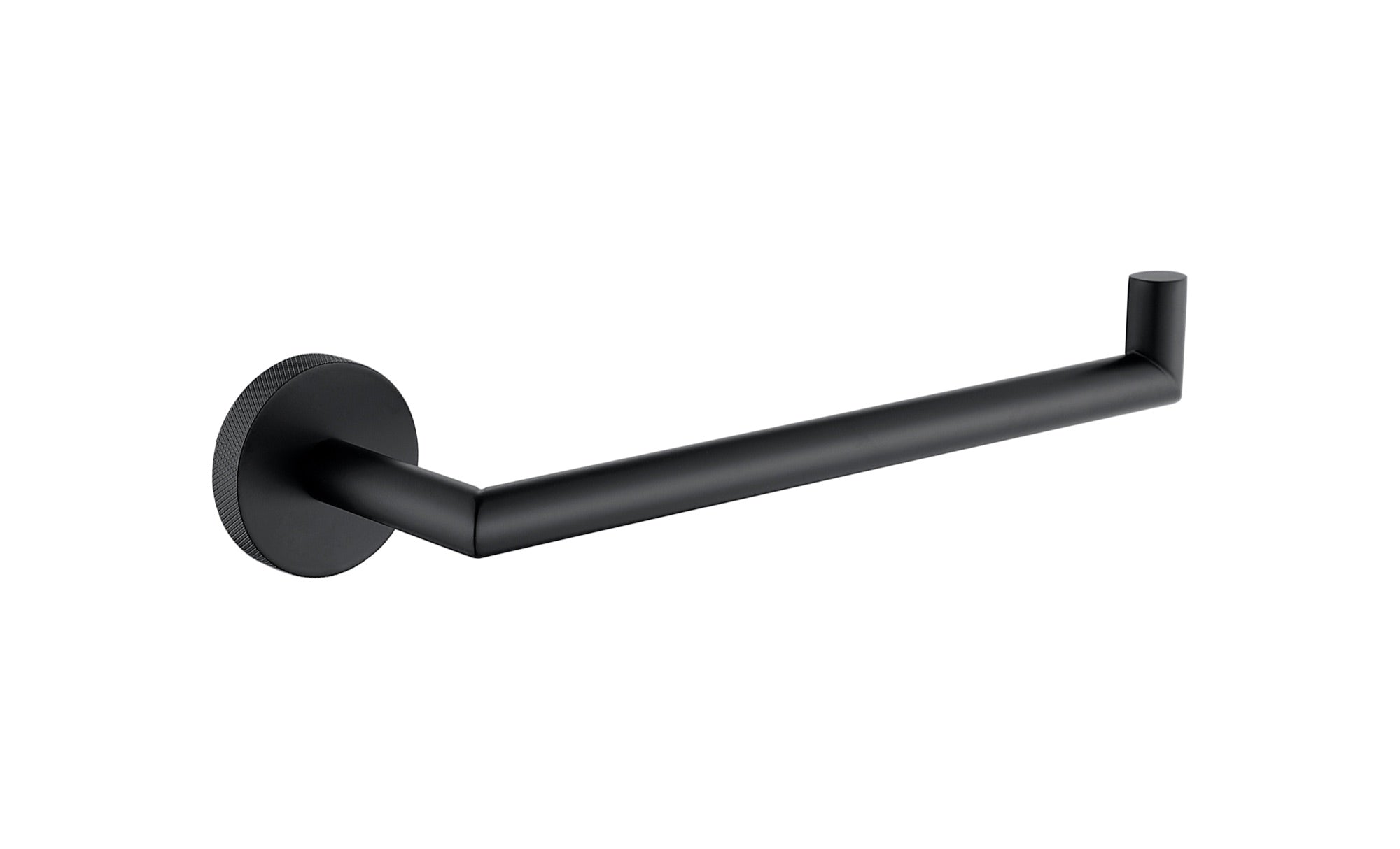 Galby Towel ring - Matt Black (RA8159)